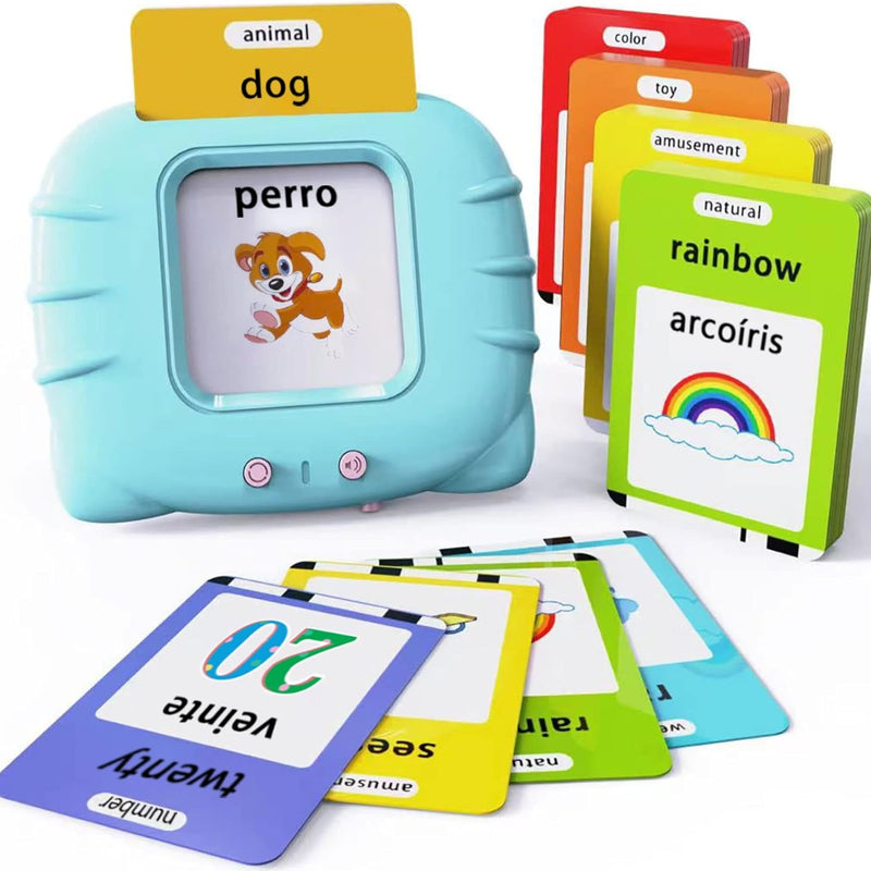 Lapare Audible Learning Toy for Toddlers with 520 Sight Words Flash Cards and Music