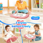 Seimome Magnetic Drawing Board, Toddler Girl Toys for 1-3 Year Old, Doodle Board Learning and Educational Kids Toys for 1 2 3 Year Old Baby Birthday GIF- Pink