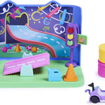 Gabby's Dollhouse, Carlita Purr-ific Play Room with Carlita Toy Car, Accessories, Furniture and Dollhouse Deliveries, Kids Toys for Ages 3 and up