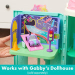 Gabby's Dollhouse, Carlita Purr-ific Play Room with Carlita Toy Car, Accessories, Furniture and Dollhouse Deliveries, Kids Toys for Ages 3 and up