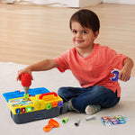 VTech Learning Drill and Toolbox for Toddlers, Includes Electronic Fix-it Tray and Working Drill, Ages 3+