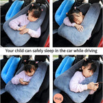 FHSGGP Travel Pillow Cushion for The Back Seat of Car Car Pillow | for Kids A Sleeping Artifact Suitable for Long-Distance Travel of Adults and Children Travel Pillow for Kids Pink