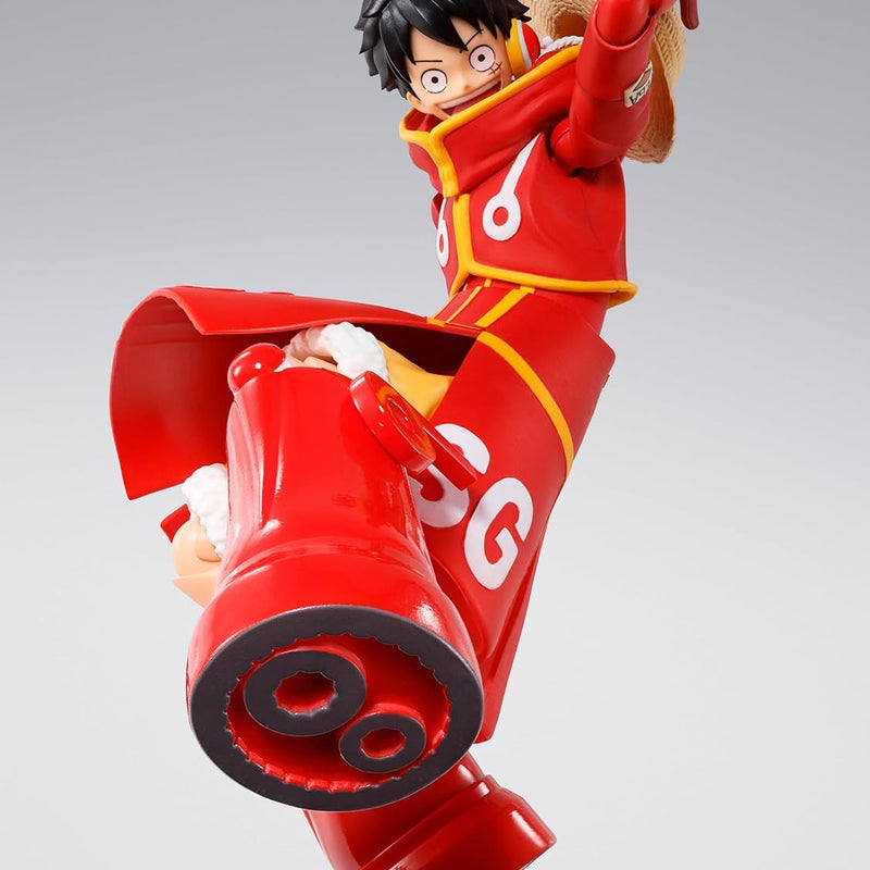 TAMASHII NATIONS - One Piece - Monkey D. Luffy -Future Island Egghead- S.H.Figuarts Action Figure