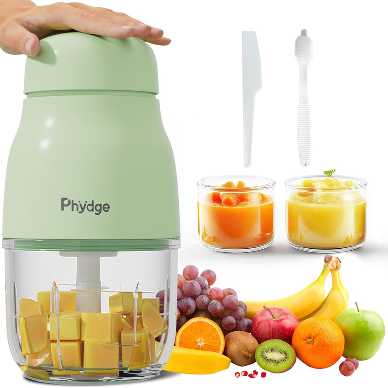 Baby Food Maker for Baby Puree Foods Fruit Vegetable Meat | 10oz Baby Food Blender,10-Second Quick Soft Food Prep for Baby,Food Processor for Fruit,Vegetable,Meat,Easy to Clean
