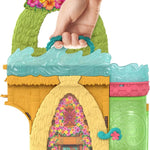 Mattel Disney Princess Toys, Moana Storytime Stackers Doll House with Moana Small Doll, 1 Animal Friend & 9 Accessories, Inspired by Disney Movie