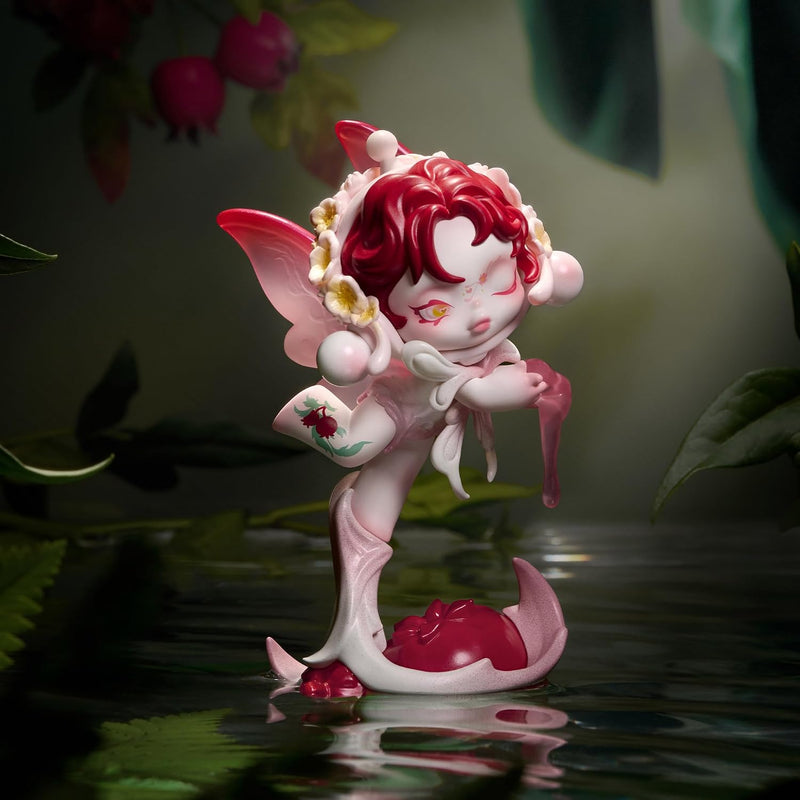 POP MART SKULLPANDA Petals in Four Acts Series Action Figures, Blind Box, Mystery Box, Collectible Toys Home Decorations, Holiday Birthday Gifts for Girls and Boys, Single Box