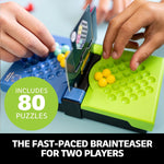 Educational Insights Kanoodle Head-to-Head - 3D Brain Teaser Puzzles for Kids, Spatial Puzzle Games for Adults, Teens and Kids, Problem Solving Toys and Logic Puzzles, Two Player Games
