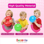 100 Pack Assorted Rainbow Latex Balloons for Birthday and Wedding Party Decorations