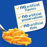 Kraft Mac and Cheese Dinner, 8 Microwaveable Cups, Original, 2.05 oz | for Easy Dinner or Dinner Sides No Artificial Flavors, Preservatives or Dyes