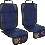 XHYANG Car Seat Protector,Auto Car Seat Protectors Baby Carseat Waterproof & Durable 600D Fabric for Child Baby Car Seat Mat Vehicle Pet Cover 2 Storage Pockets (2 Pack)