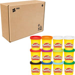 Play-Doh Jewel Colors Bulk 12-Pack of 4-Ounce Cans, Holiday Stocking Stuffers for Kids Arts & Crafts, Ages 2+