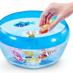 Robo Alive Robo Fish Robotic Swimming Fish (Teal + Orange) by ZURU Water Activated, Changes Color, Comes with Batteries, Amazon Exclusive (2 Pack) Series 3