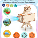 Poraxy STEM Science Kit for Kids Ages 8-10, 5 Set 3D Wooden Puzzles and DIY Educational Science Building Kits
