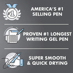 Pilot G2 Premium Refillable And Retractable Gel Ink Pens, Fine Point (0.7mm), 8 Colors, 8 Count (16606)