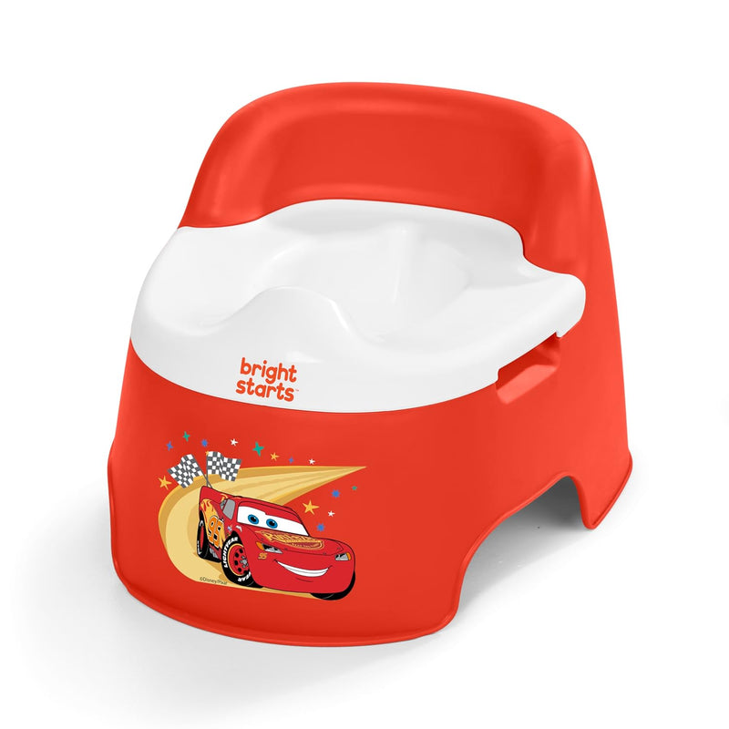 Bright Starts Disney Princess Full Comfort Potty Training Toilet, Easy Clean Removable Bowl, Splash Guard, High Back for Comfort & Stability, Toddlers up to 50 lbs