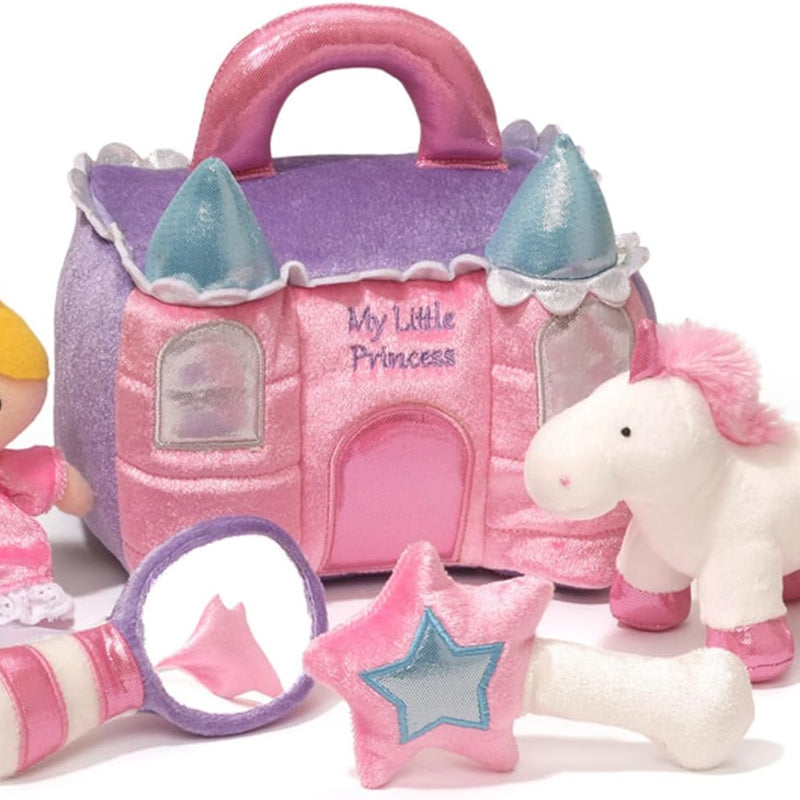 GUND Baby My First Purse 5-Piece Sensory Plush Toy Playset for Babies