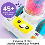 Fisher-Price Laugh & Learn 2-in-1 Vacuum with Lights, Sounds & Learning for Toddlers 2+ Years