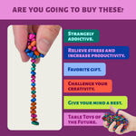 LCVUUK Fidget Toys Adults,Sensory Stones for Stress Relief,300+Multicolour Smooth Ferrite Rocks, Desk Fidgets Toy,Adults Gifts, Holiday Stocking Stuffer