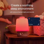 Hatch Baby Sound Machine & Night Light Routine Builder (Putty) | White noise machine, night light, toddler & kid time-to-rise alarm clock, registry essential with 3 months of sleep support