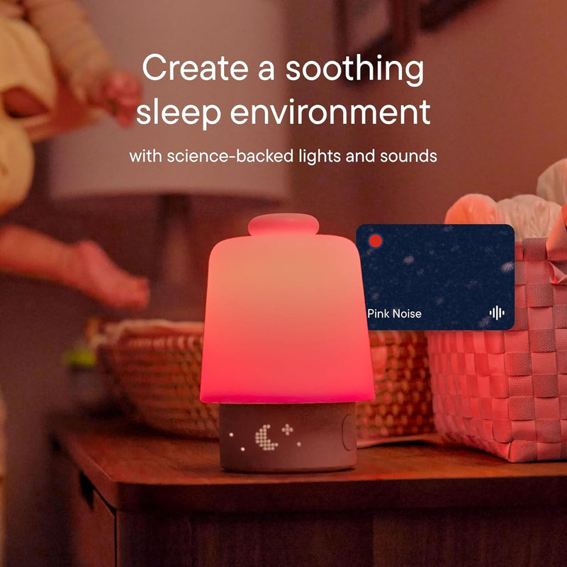 Hatch Baby Sound Machine & Night Light Routine Builder (Putty) | White noise machine, night light, toddler & kid time-to-rise alarm clock, registry essential with 3 months of sleep support