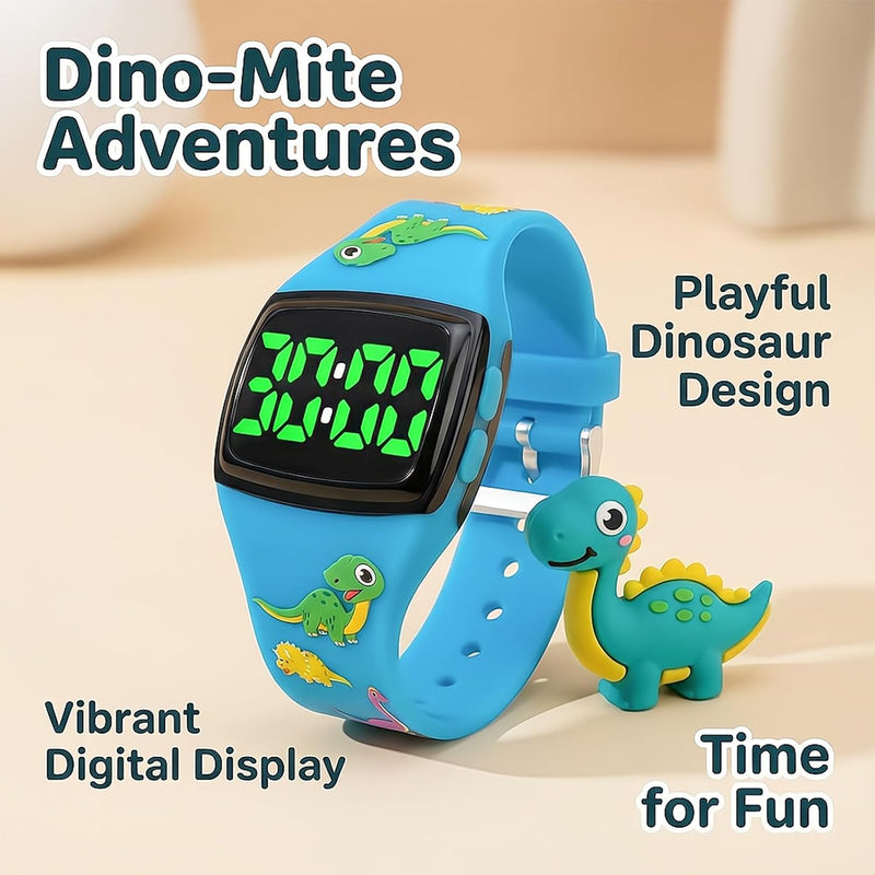 SKYROKU Potty Watch for Toddler Boys Girls, Potty Training Watch for 3-7 | Cute Shaped potty watches, 5 timing modes (30-60-90min), Magnetic charging, Splash-Proof, Ideal gift
