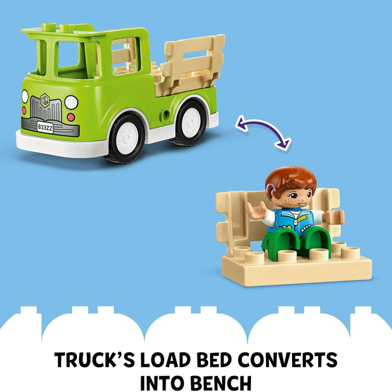 LEGO DUPLO Town Caring for Bees & Beehives Preschool Kids' STEM Learning Toy, 10419