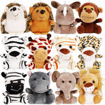 12 Pack Small Stuffed Animals Bulk, 4.5 Inch Mini Plush Toys, Treasure Box Toys for Classroom, Party Favors for Kids, Plush Keychain, Claw Machine Prizes, Baby Shower Decorations