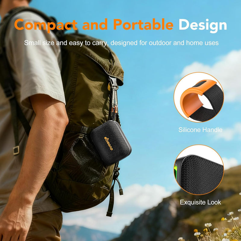 Portable Bluetooth Speaker - IPX5 Waterproof Gift with HD Sound & Up to 24H Playtime