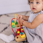 Melissa & Doug Wooden Bead Maze: Montessori-Inspired Sensory Toy for Babies and Toddlers