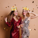 Gold paper crown, DIY birthday king crown craft for decorating, paper prince princess crown hats for school classroom