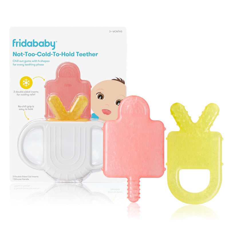 Frida Baby Silicone Teething Toy, 4-in-1 Teether for Babies and Infants