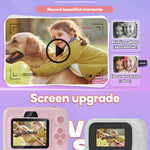 Dylanto Kids Camera Instant Print, 1080P Kids Instant Cameras, Christmas Birthday Gifts for Girls Age 3-12