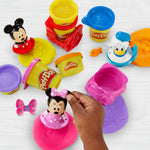 Play-Doh Disney Junior Mickey Mouse Clubhouse Stamp & Go Megapack with Mickey, Minnie & Donald Arts Craft Toys for Kids 2+