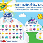 Crayola Washable Broad Line Marker Variety Set (64ct), Teacher School Supplies for Toddlers & Kids, Ultra-Clean, Window, & Gel FX Markers for Kids, 3+