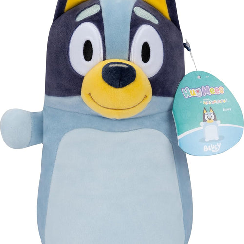 Squishmallows Original 10-Inch Bluey HugMees - Medium-Sized Ultrasoft Official Jazwares Plush