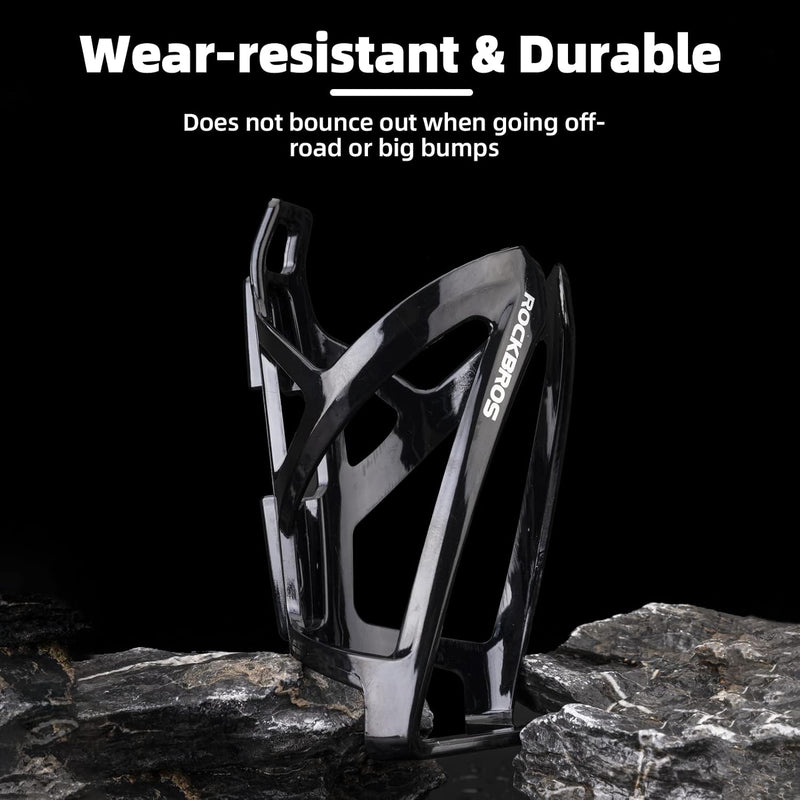 ROCKBROS Bike Water Bottle Holder Ultralight Bottle Cages with Screws Tool | Universal Bike Cup Holder Rack for Road MTB Bike