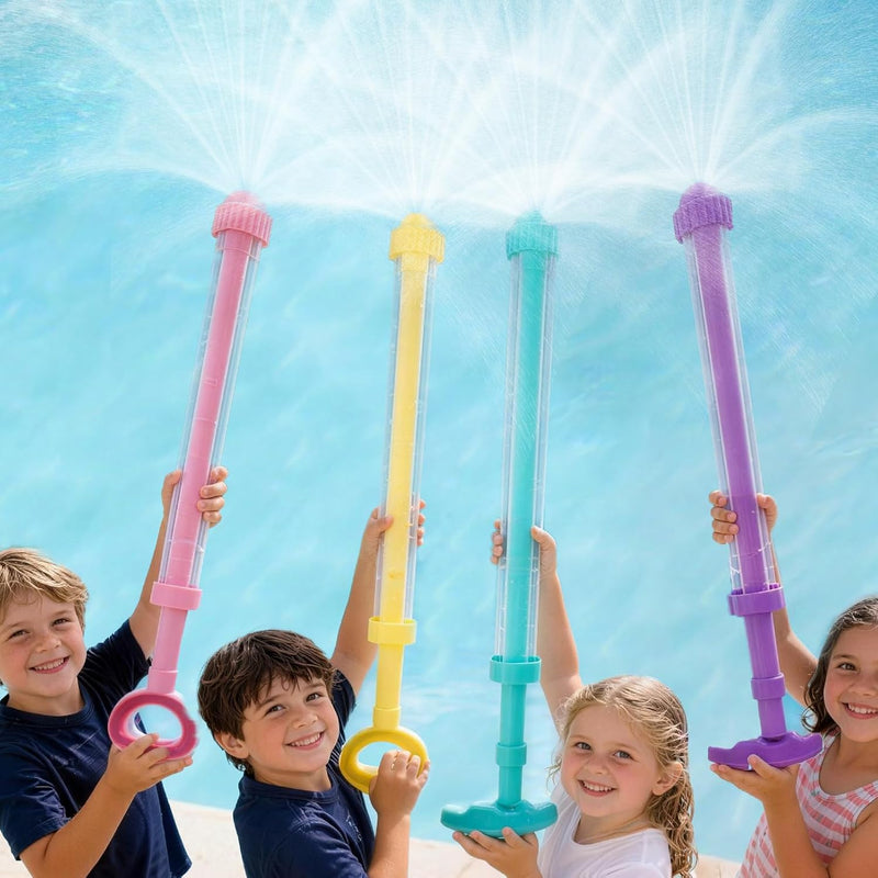 8 Pack Firework Spray Water Gun, Creativity Squirt Water Blaster Guns for Kids Adults, Firework Spray Water Soaker Toys for Pool Party Outdoor Summer Water Games