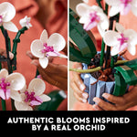 lego botanicals orchid 10311 artificial flowers building set for home decoration adults 18+
