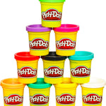 play-doh 10-pack assorted colors 2 oz non-toxic cans back to school gifts for kids 2+