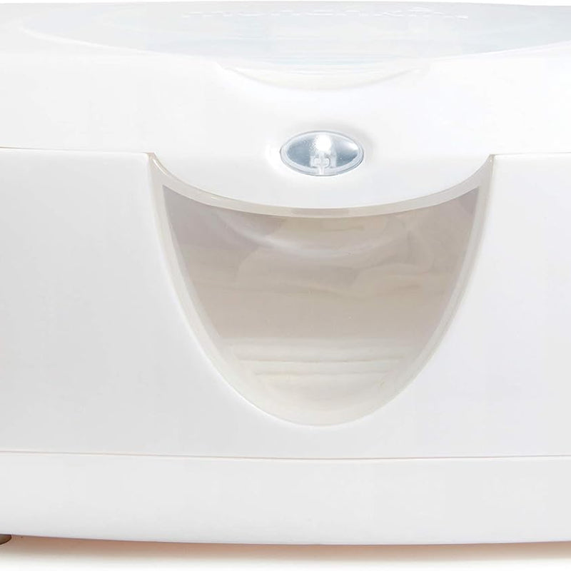 Munchkin Warm Glow Baby Wipe Warmer with Nightlight, White