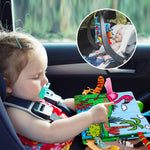 2PCS Baby Books Toys 0-6 Months Infant Tummy Time Sensory Travel Toys | 3 4 5 6 Month Crinkle Touch Feel Busy Soft Book for Babies 0-3-6-12 Month Newborn Essentials Must Haves Boy Girl Shower Gifts