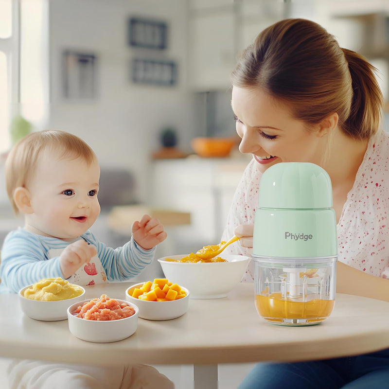 Baby Food Maker for Baby Puree Foods Fruit Vegetable Meat | 10oz Baby Food Blender,10-Second Quick Soft Food Prep for Baby,Food Processor for Fruit,Vegetable,Meat,Easy to Clean