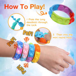 Kids Party Favors Pop Fidget Toys Bulk Its 24 Packs Fidget Bracelet It Birthday
