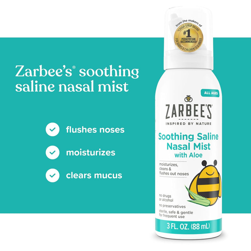 Johnson's Baby Gentle Care Kit, Baby Skin Care, 4 Items, Includes Desitin Maximum Strength Paste, Infants' Tylenol, Fever Reducer, Johnson's Baby Head-to-Toe Baby Wash, Zarbee's Soothing Saline Mist