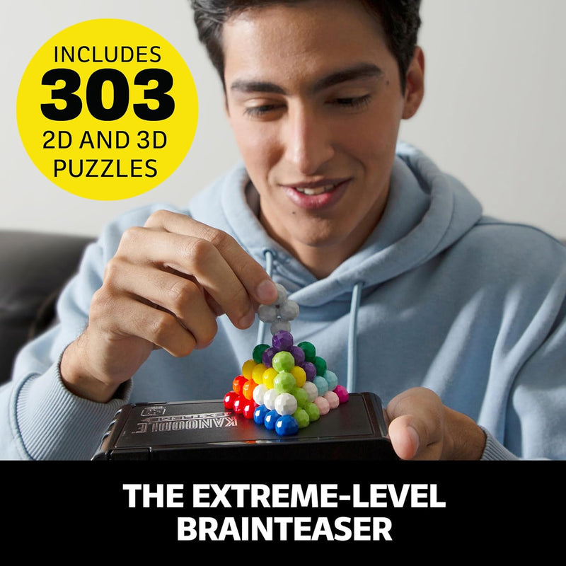Educational Insights Kanoodle Extreme - 3D Brain Teaser Puzzles for Kids, Spatial Puzzle Games for Adults, Teens and Kids, Problem Solving Toys and Logic Puzzles, Single Player Games
