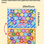 joycat mystery alphabet box for kids, 26 pcs letters sorting matching game activities