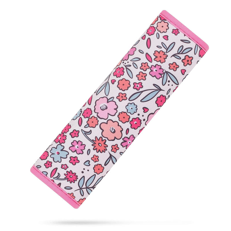 YR Seat Belt Cover for Kids, Soft Comfort Seat Belt Cushion for Children, Cute Cartoon Pattern Car Seat Belt Pads Cover for Girls and Boys, 1 Pack (Cartoon Spider)