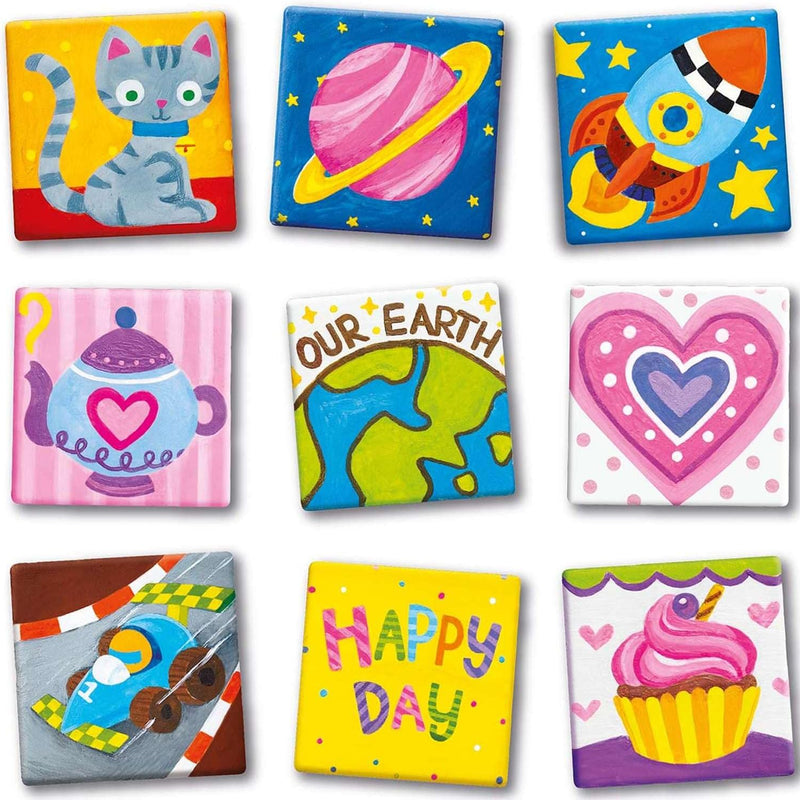 4M Magnetic Mini Tile Art, Art & Crafts DIY Kit, For Boys & Girls Ages 8+