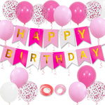 Black Gold Birthday Decoration Set for Men Women Girls and Boys Party