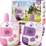 Unicorn Walkie Talkies Toys for Girls Ages 3-10, Compact & Easy to Use with Clear Sound